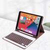 Keyboard case for iPad 10.2 inch, 7th 8th 9th Generation Bluetooth Keyboard Detachable Slim Folio Leather case iPad Air3 Pro10.5 inch case with Pencil Holder Color keycapLight Green view 4