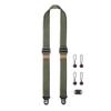 Peak Design Slide Lite Camera Strap, Sage, Configurable as a Sling, Neck or Shoulder Strap, Quick Release and Connection, Smooth and Grippy Side, Camera Straps for Photographers, 200 lb Capacity view 1