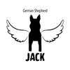 Personalized in Memory of German Shepherd Dog Decal Sticker view 2