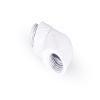 Alphacool 17485 Eiszapfen L-Connector rotatable G1/4 Outer Thread to G1/4 Inner Thread - Whit view 2