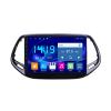 1080P Car Multimedia Player Car MP5 Player with 9'' HD Touchscreen GPS Rear View Camera Support USB AUX Bluetooth FM Radio Carplay DSP, for Jeep Compass 2 2017-2018,Octa core,4G WiFi 2+32 view 1
