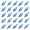 Vickerman 25914 - C9 Intermediate Screw Base Blue LED (25 pack) Christmas Light Bulbs (XLEDC92-25 25/PK) view 1