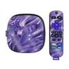 MightySkins Glossy Glitter Skin Compatible with Roku Ultra HDR 4K Streaming Media Player (2020) - Purple Wash | Protective, Durable High-Gloss Glitter Finish | Easy to Apply | Made in The USA view 1