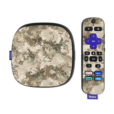 MightySkins Skin Compatible with Roku Ultra HDR 4K Streaming Media Player (2020) - Viper Western | Protective, Durable, and Unique Vinyl Decal wrap Cover | Easy to Apply | Made in The USA