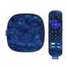 MightySkins Skin Compatible With Roku Ultra HDR 4K Streaming Media Player (2020) - Blue Ice | Protective, Durable, and Unique Vinyl Decal wrap cover | Easy To Apply and Change Styles | Made in the USA view 1