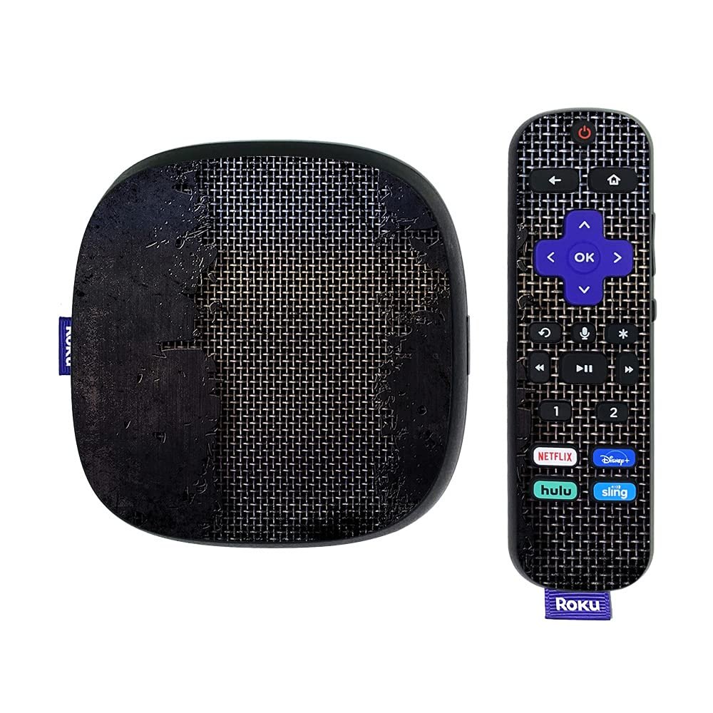 MightySkins Skin Compatible with Roku Ultra HDR 4K Streaming Media Player (2020) - Ripped | Protective, Durable, and Unique Vinyl Decal wrap Cover | Easy to Apply, Remove, | Made in The USA