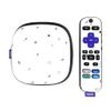 MightySkins Glossy Glitter Skin Compatible with Roku Ultra HDR 4K Streaming Media Player (2020) - Pixel Pattern | Protective, Durable High-Gloss Glitter Finish | Easy to Apply | Made in The USA view 1