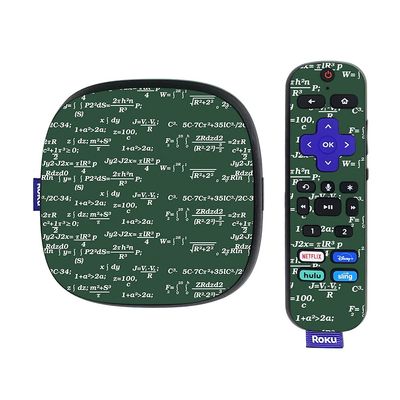 MightySkins Skin Compatible with Roku Ultra HDR 4K Streaming Media Player (2020) - Equation Board | Protective, Durable, and Unique Vinyl Decal wrap Cover | Easy to Apply | Made in The USA