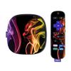 MightySkins Skin Compatible with Roku Ultra HDR 4K Streaming Media Player (2020) - Bright Smoke | Protective, Durable, and Unique Vinyl Decal wrap Cover | Easy to Apply | Made in The USA view 1