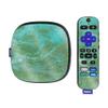 MightySkins Glossy Glitter Skin Compatible with Roku Ultra HDR 4K Streaming Media Player (2020) - Lime Marble | Protective, Durable High-Gloss Glitter Finish | Easy to Apply | Made in The USA view 1