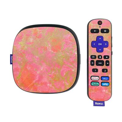 MightySkins Skin Compatible with Roku Ultra HDR 4K Streaming Media Player (2020) - Thai Marble | Protective, Durable, and Unique Vinyl Decal wrap Cover | Easy to Apply | Made in The USA