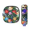 MightySkins Glossy Glitter Skin Compatible with Roku Ultra HDR 4K Streaming Media Player (2020) - Cartoon Bloom | Protective, Durable High-Gloss Glitter Finish | Easy to Apply | Made in The USA view 1