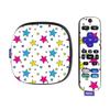 MightySkins Skin Compatible with Roku Ultra HDR 4K Streaming Media Player (2020) - Smiley Stars | Protective, Durable, and Unique Vinyl Decal wrap Cover | Easy to Apply | Made in The USA view 1