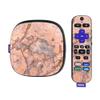 MightySkins Skin Compatible with Roku Ultra HDR 4K Streaming Media Player (2020) - Blush Marble | Protective, Durable, and Unique Vinyl Decal wrap Cover | Easy to Apply | Made in The USA view 1