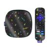 MightySkins Glossy Glitter Skin Compatible with Roku Ultra HDR 4K Streaming Media Player (2020) - Magic Pineapple | Protective, Durable High-Gloss Glitter Finish | Easy to Apply | Made in The USA view 1
