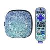 MightySkins Skin Compatible with Roku Ultra HDR 4K Streaming Media Player (2020) - Carved Blue | Protective, Durable, and Unique Vinyl Decal wrap Cover | Easy to Apply | Made in The USA view 1