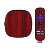 MightySkins Skin Compatible with Roku Ultra HDR 4K Streaming Media Player (2020) - Cherry Grain | Protective, Durable, and Unique Vinyl Decal wrap Cover | Easy to Apply | Made in The USA view 1