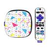 MightySkins Glossy Glitter Skin Compatible with Roku Ultra HDR 4K Streaming Media Player (2020) - 90s Fun | Protective, Durable High-Gloss Glitter Finish | Easy to Apply | Made in The USA view 1