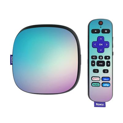 MightySkins Skin Compatible with Roku Ultra HDR 4K Streaming Media Player (2020) - Vivid Fog | Protective, Durable, and Unique Vinyl Decal wrap Cover | Easy to Apply | Made in The USA