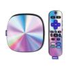 MightySkins Glossy Glitter Skin Compatible with Roku Ultra HDR 4K Streaming Media Player (2020) - Rainbow Zoom | Protective, Durable High-Gloss Glitter Finish | Easy to Apply | Made in The USA view 1