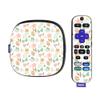 MightySkins Skin Compatible with Roku Ultra HDR 4K Streaming Media Player (2020) - Neutral Flowers | Protective, Durable, and Unique Vinyl Decal wrap Cover | Easy to Apply | Made in The USA view 1