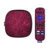 MightySkins Skin Compatible with Roku Ultra HDR 4K Streaming Media Player (2020) - Pink Gravel | Protective, Durable, and Unique Vinyl Decal wrap Cover | Easy to Apply | Made in The USA view 1