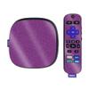 MIGHTY SKINS Glossy Glitter Skin Compatible with Roku Ultra HDR 4K Streaming Media Player (2020) - Solid Purple | Protective, Durable High-Gloss Glitter Finish | Easy to Apply | Made in The USA, (GL-ROUL4K20-Solid Purple) view 1