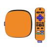 MightySkins Skin Compatible with Roku Ultra HDR 4K Streaming Media Player (2020) - Solid Orange | Protective, Durable, and Unique Vinyl Decal wrap Cover | Easy to Apply | Made in The USA view 1