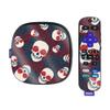 MightySkins Glossy Glitter Skin Compatible with Roku Ultra HDR 4K Streaming Media Player (2020) - Skulls N Roses | Protective, Durable High-Gloss Glitter Finish | Easy to Apply | Made in The USA view 1