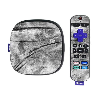 MightySkins Glossy Glitter Skin Compatible with Roku Ultra HDR 4K Streaming Media Player (2020) - Dead Wood | Protective, Durable High-Gloss Glitter Finish | Easy to Apply | Made in The USA