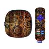 MightySkins Skin Compatible with Roku Ultra HDR 4K Streaming Media Player (2020) - Wooden Floral | Protective, Durable, and Unique Vinyl Decal wrap Cover | Easy to Apply | Made in The USA view 1