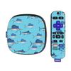 MightySkins Skin Compatible with Roku Ultra HDR 4K Streaming Media Player (2020) - Billfish Stripes | Protective, Durable, and Unique Vinyl Decal wrap Cover | Easy to Applys | Made in The USA view 1