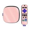MightySkins Glossy Glitter Skin Compatible with Roku Ultra HDR 4K Streaming Media Player (2020) - Solid Blush | Protective, Durable High-Gloss Glitter Finish | Easy to Apply | Made in The USA view 1