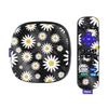 MightySkins Glossy Glitter Skin Compatible with Roku Ultra HDR 4K Streaming Media Player (2020) - Daisies | Protective, Durable High-Gloss Glitter Finish | Easy to Apply | Made in The USA view 1