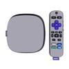 MightySkins Skin Compatible with Roku Ultra HDR 4K Streaming Media Player (2020) - Solid Gray | Protective, Durable, and Unique Vinyl Decal wrap Cover | Easy to Apply | Made in The USA view 1