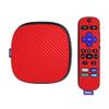 MightySkins Carbon Fiber Skin Compatible with Roku Ultra HDR 4K Streaming Media Player (2020) - Solid Red | Protective, Durable Textured Carbon Fiber Finish | Easy to Apply | Made in The USA view 1