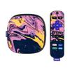 MightySkins Skin Compatible with Roku Ultra HDR 4K Streaming Media Player (2020) - Pink Wiggle | Protective, Durable, and Unique Vinyl Decal wrap Cover | Easy to Apply | Made in The USA view 1