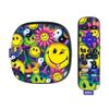 MightySkins Skin Compatible with Roku Ultra HDR 4K Streaming Media Player (2020) - Peace Smile | Protective, Durable, and Unique Vinyl Decal wrap Cover | Easy to Apply | Made in The USA view 1