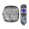 MightySkins Glossy Glitter Skin Compatible with Roku Ultra HDR 4K Streaming Media Player (2020) - Floral Lace | Protective, Durable High-Gloss Glitter Finish | Easy to Apply | Made in The USA view 1