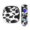 MightySkins Glossy Glitter Skin Compatible with Roku Ultra HDR 4K Streaming Media Player (2020) - Cow Print | Protective, Durable High-Gloss Glitter Finish | Easy to Apply | Made in The USA view 1