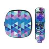 MightySkins Skin Compatible with Roku Ultra HDR 4K Streaming Media Player (2020) - Purple Kaleidoscope | Protective, Durable, and Unique Vinyl Decal wrap Cover | Easy to Apply | Made in The USA view 1
