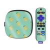 MightySkins Glossy Glitter Skin Compatible with Roku Ultra HDR 4K Streaming Media Player (2020) - Simple Pineapples | Protective, Durable High-Gloss Glitter Finish | Easy to Apply | Made in The USA view 1