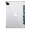 Epicgadget Case for iPad Pro 12.9 (5th Generation), Lightweight Translucent Back Cover Auto Sleep/Wake Folding Stand Case (Support Apple Pen Charging) for iPad Pro 12.9 Inch 2021/2020 (Blossom) view 2