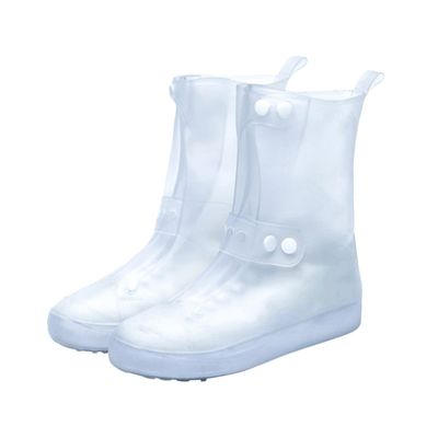Cabilock 1pair Non- Shoe Covers for Adults Thickened Overshoes for Rainy Days Rain Protectors for Outdoor Activities Lightweight and Portable Design