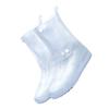 Cabilock 1 Pair waterproof silicone shoe cover rainproof shoe protector rainproof shoe covers outdoor shoe cover water resistant boot cover non- white pvc aldult boots men and women view 1