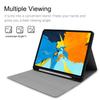 QYiD iPad Keyboard Case with Touchpad for iPad 10.9" Air 5th/4th Generation, 7 Colors Backlit Keyboard with Pencil Holder, Smart Leather Cover for iPad 10.9 2020, with Built in Pencil Holder, Pink view 3