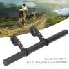Bike Handlebar Extender, Aluminum Alloy Cycling Roll Bar with Dual Mounting Clamps for Lights Phone Holder Horns Bicycle Accessory for Mountain Road Bikes view 3
