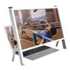 YXCKG Screen Amplifier for Laptop, 21" 3D Phone Screen Enlarger, Computer Phone Screen Magnifiers Holder with Adjustable Angle Design, Eye Protection Blue Light Blocking Screen (Color : White) view 1