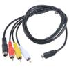 PKPOWER 5ft AV A/V Audio Video TV-Out Cable Cord Lead for Sony Camcorder Handycam DCR-HC28/e view 1