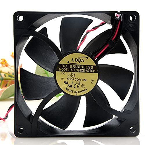 AD0924XB-A71GL 24V Fan AD0924XB-A71GL 9225 24V 0.25A 2-Wire Chassis Cooling Fan